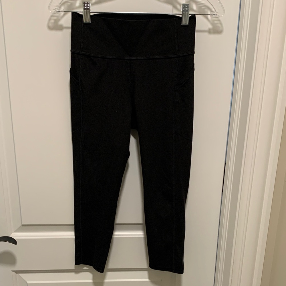 All in Motion Comfortable Black Kids Leggings. Size: L10/12.